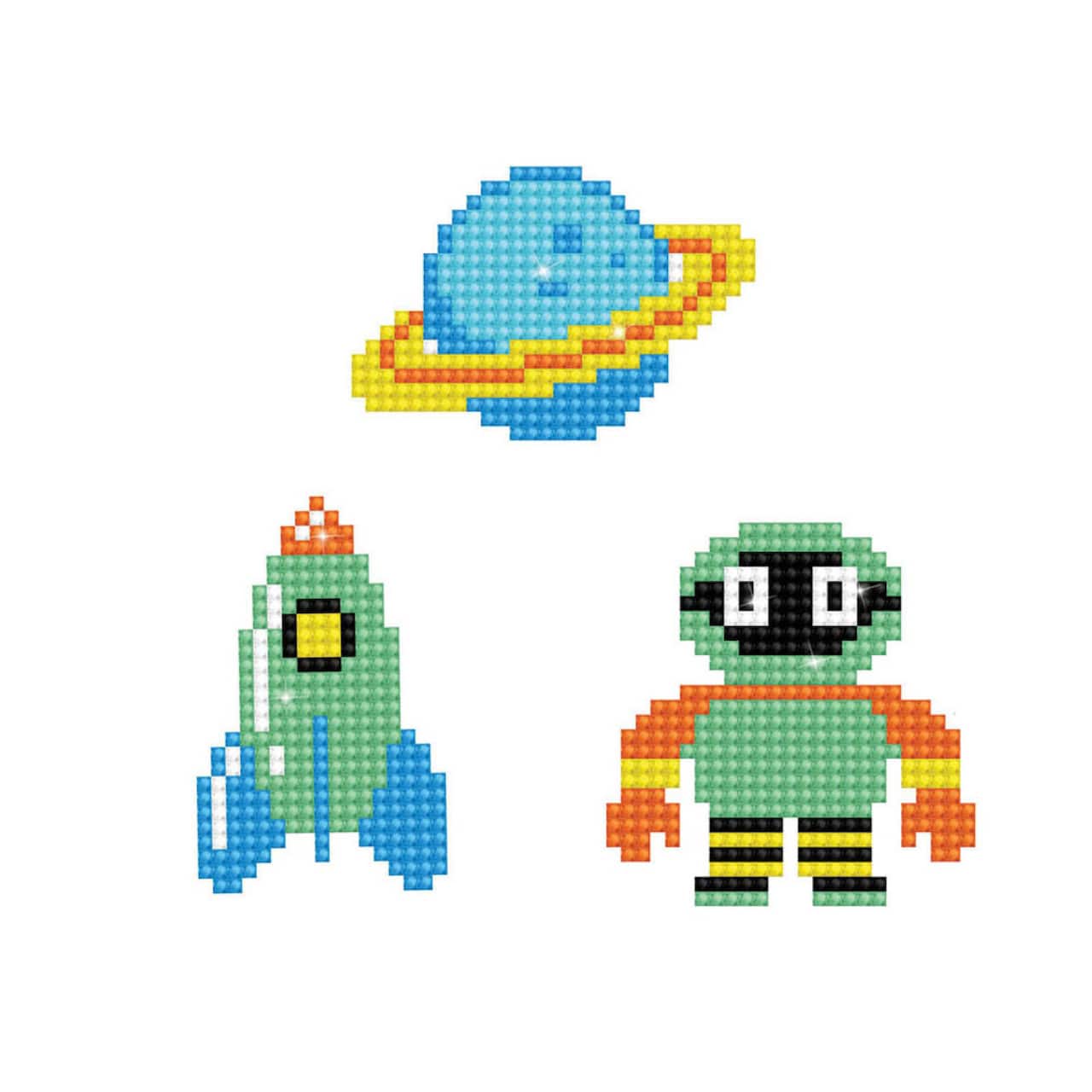 Diamond Dotz® Beginner Space DOTZIES Stickers Diamond Painting Artwork Kit